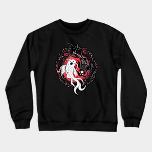 Koi Fish Japanese Artwork Crewneck Sweatshirt